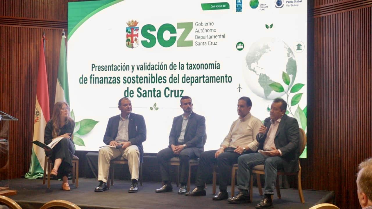 SANTA CRUZ LIDERA EL FUTURO SOSTENIBLE DE BOLIVIA CON SU PRIMERA TAXONOMÍA EN FINANZAS