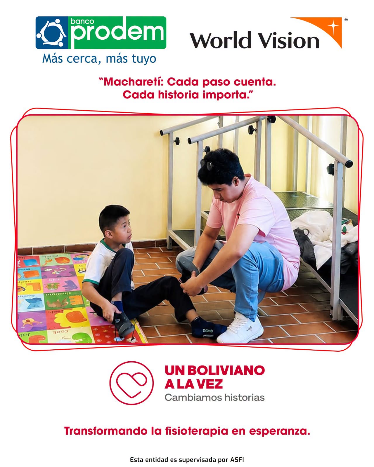 BANCO PRODEM S.A.: EN ALIANZA CON WORLD VISION